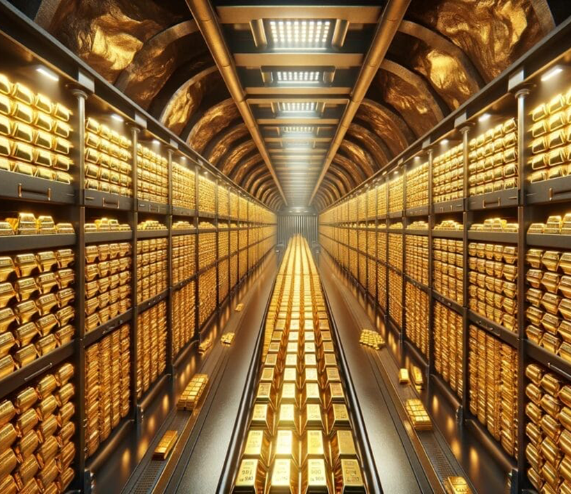 ذخیره طلای کشورها